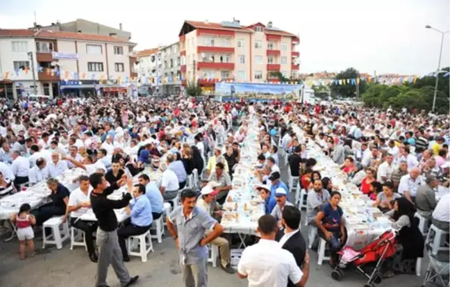Babaeski'de Sokak İftarı