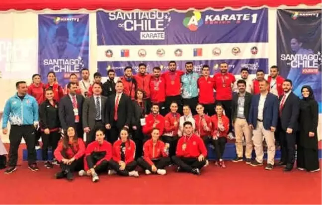 Karate Milli Takımı'ndan Şili'de 12 Madalya