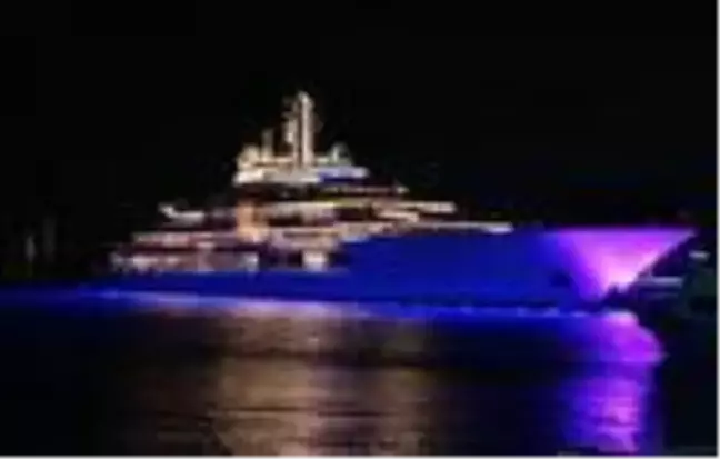 Mega yat 'Scheherazade' Bodrum'a 3 milyon lira bıraktı