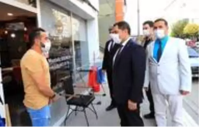 Vali Masatlı korona virüs denetimine katıldı