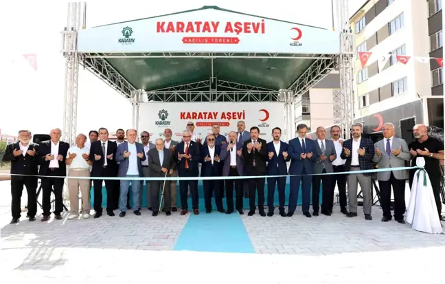 Karatay Aşevi hizmete açıldı
