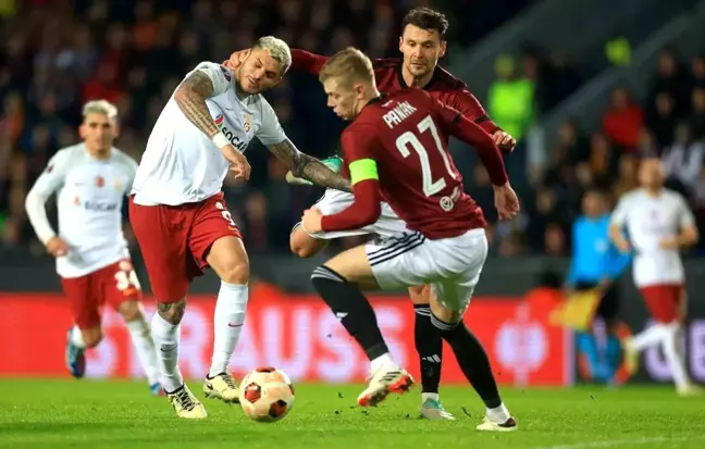 Galatasaray, Sparta Prag'a 4-1 mağlup olarak Avrupa'ya veda etti