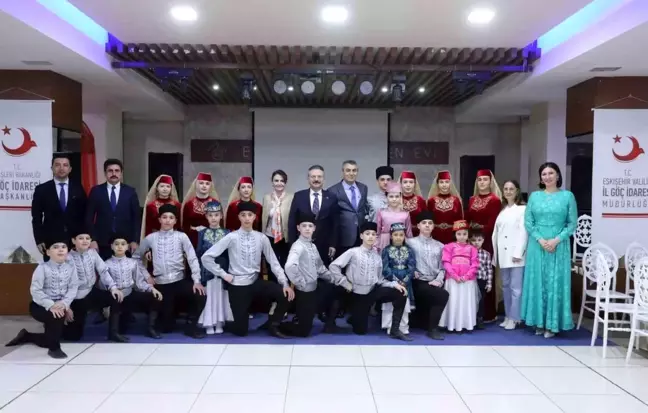 Eskişehir Valisi ve eşi Kırım Tatar Türkleri için iftar programına katıldı
