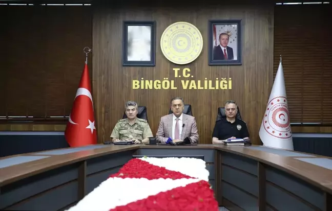 Bingöl Valisi Ahmet Hamdi Usta, Mayıs Ayında Yürütülen Asayiş Çalışmalarını Değerlendirdi