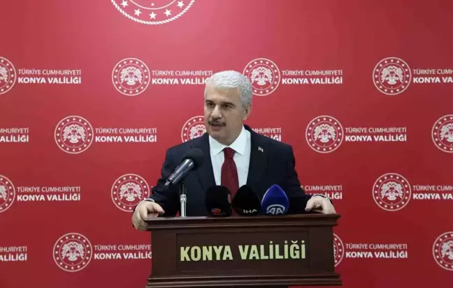 Yeni Konya Valisi İbrahim Akın Görevine Başladı