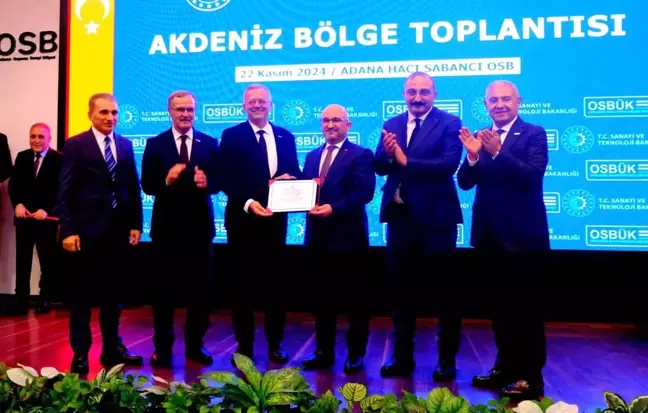 Mersin Tarsus OSB, Yeşil OSB Belgesi Almaya Hak Kazandı