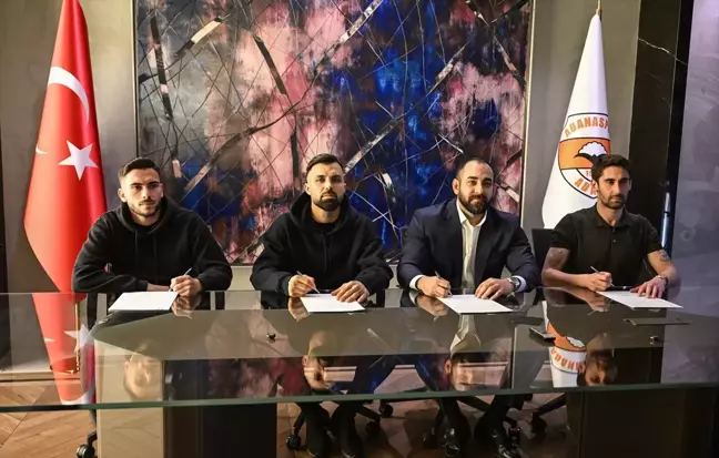 Adanaspor, 3 Yeni Futbolcu ile Sözleşme İmzaladı