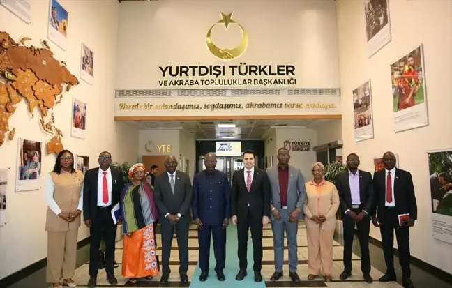 Gambiya Dışişleri Bakanlığı Müsteşarı, YTB'yi Ziyaret Etti
