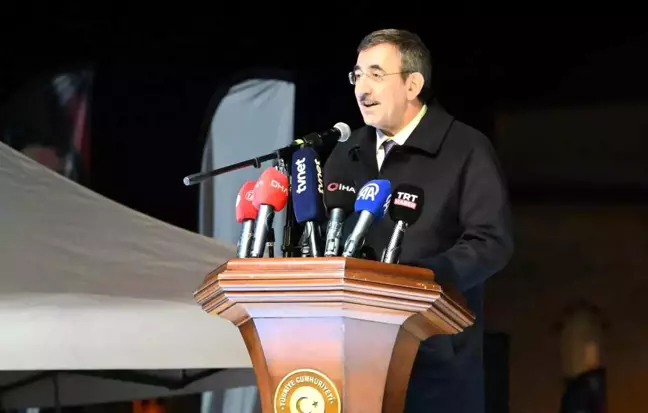 Cumhurbaşkanı Yardımcısı Cevdet Yılmaz Erzincan'da