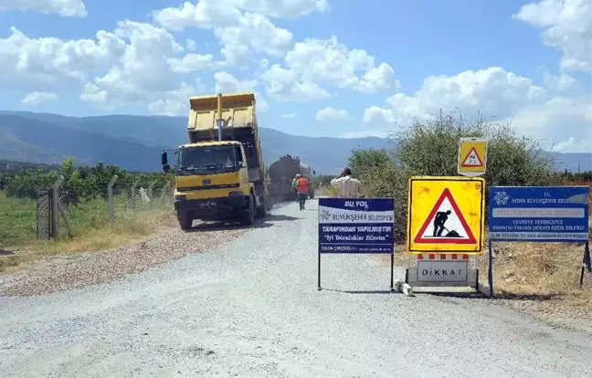 Büyükşehir Bozdoğan'ın Yollarını Yeniliyor