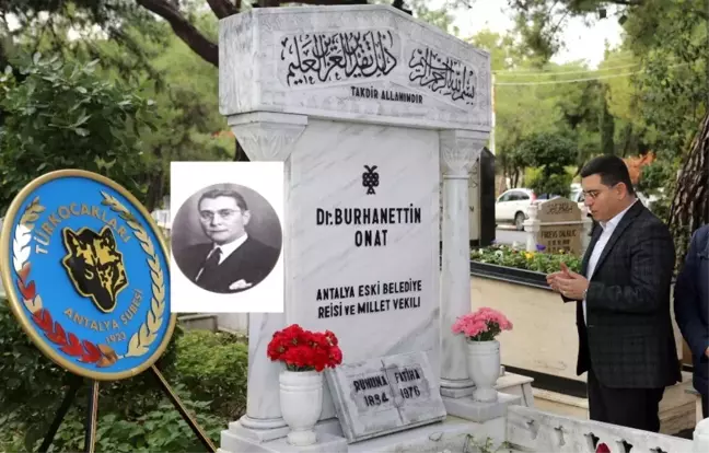 Başkan Tütüncü'den Burhanettin Onat'a vefa