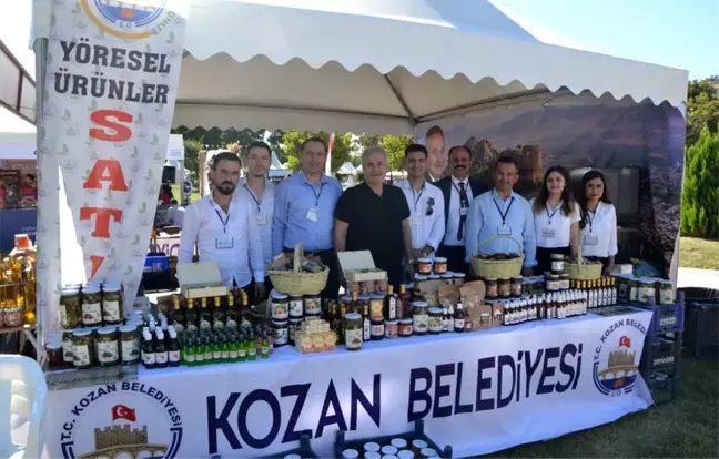 Kozan Belediyesi Lezzet Festivali'nde yöresel ürünler standı ile sahne aldı
