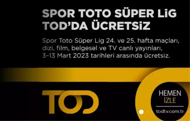 TOD TV üyeliği nasıl yapılır? TOD TV üyelik iptal nasıl yapılır?