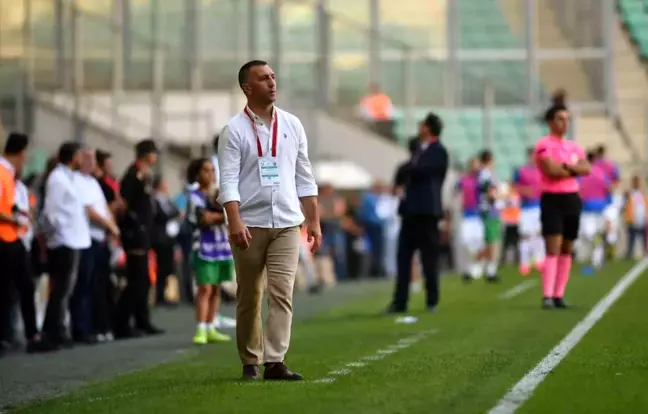Bursaspor Teknik Direktörü Nedim Vatansever'den galibiyet açıklaması