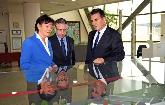 Almanya Hessen Eyaleti Bakanı Osmangazi Belediye Başkanı'nı ziyaret etti