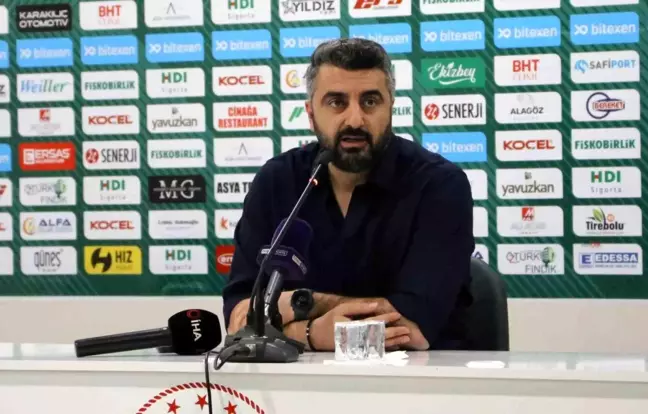 Giresunspor-Gençlerbirliği Maçının Ardından Teknik Direktörler Değerlendirmelerde Bulundu