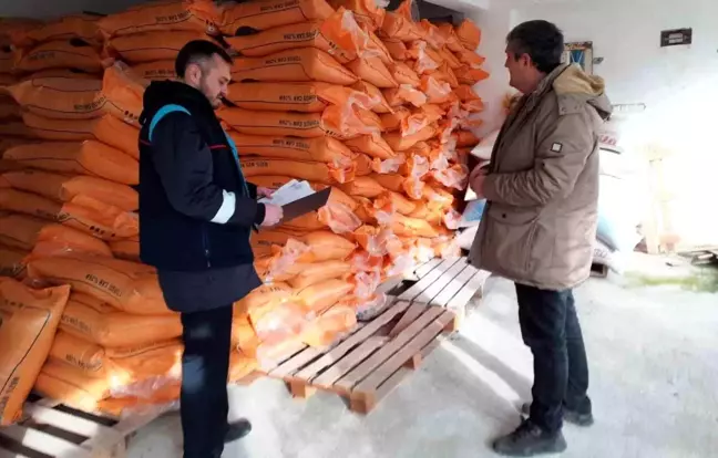 Emet İlçe Tarım ve Orman Müdürlüğü, gübre bayilerinde EYP denetimi gerçekleştirdi