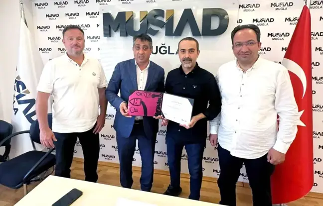 MÜSİAD Finansal Hizmetler Danışmanlık ve Eğitim Sektör Kurulu Üyeleri Muğla Şubesini Ziyaret Etti