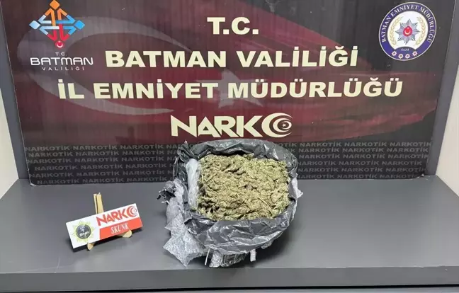 Batman'da 2 Kilo Sentetik Uyuşturucu Ele Geçirildi