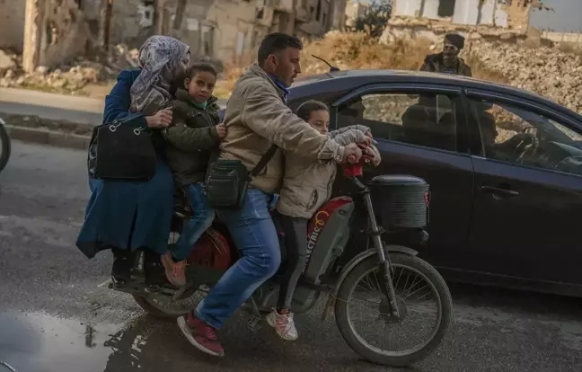 Suriye'nin Humus Kentinde İç Savaşın İzleri ve Yeniden İnşa Umutları