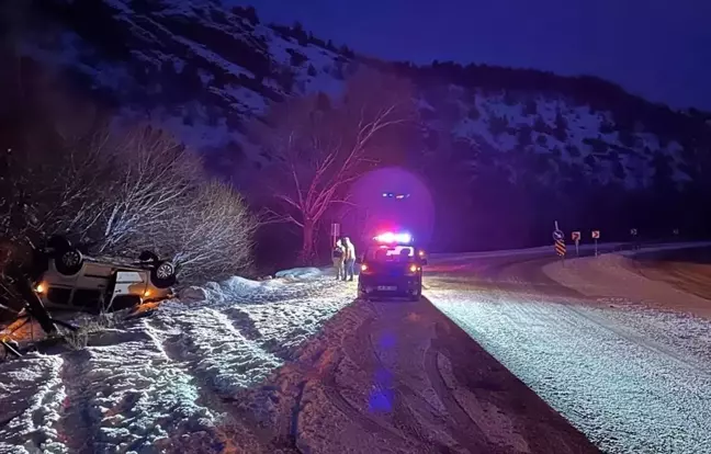 Gümüşhane'de Trafik Kazası: 4 Yaralı