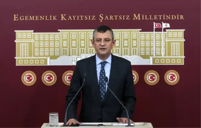 CHP'li Özel'den Cumhurbaşkanı Erdoğan'a