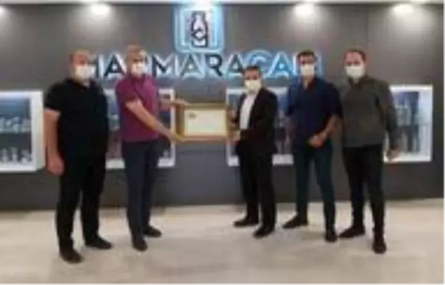 Kaymakam Taşçı'dan duyarlı sanayicilere teşekkür belgesi