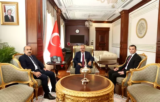 SGK Başkan Vekili Yılmaz'dan Vali Canbolat'a Ziyaret