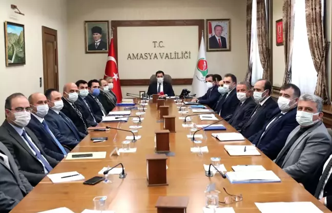 Valimiz Mustafa MASATLI Kamu Hizmetleri Değerlendirme Toplantısına Başkanlık Etti