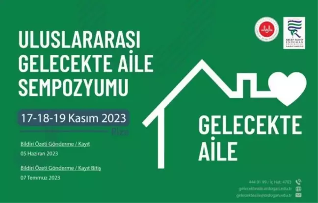 Gelecekte Aile Sempozyumu Rize'de Düzenlenecek