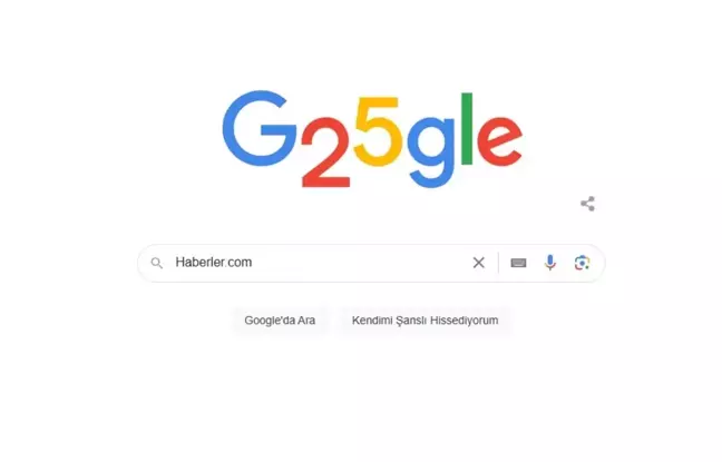 Google'ın 25. Doğum Günü Doodle nedir? Google kaç yaşında, kimin doğum günü, bugün doğum günü mü?