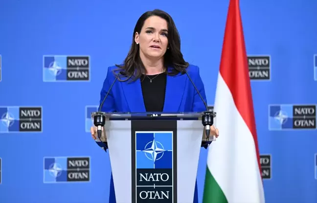 Macaristan Cumhurbaşkanı Katalin Novak, İsveç'in NATO Üyeliğine Onay Kararının Macar Milletvekillerine Kalmış Bir Konu Olduğunu Belirtti