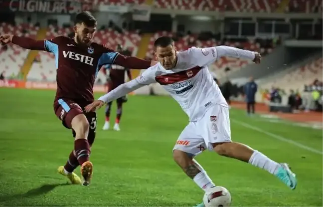 Sivasspor ile Trabzonspor 3-3 berabere kaldı