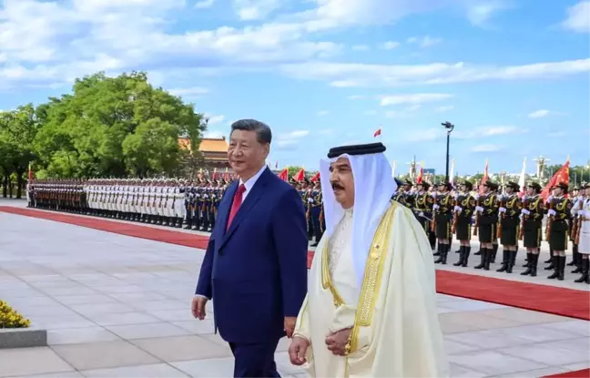 Çin Cumhurbaşkanı Xi Jinping, Bahreyn Kralı ile Buluştu