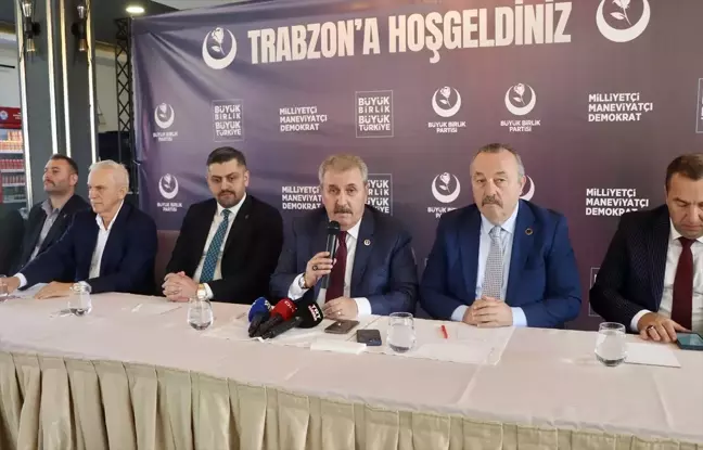 BBP Genel Başkanı Mustafa Destici: Türkiye Güçlü Olmak Zorunda