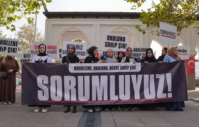 Ankara Genç İHH Kadına Yönelik Şiddeti Protesto Etti