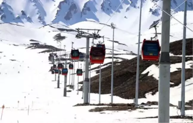 Erciyes'te Kayak Sezonu 15 Nisan'a Kadar Uzadı