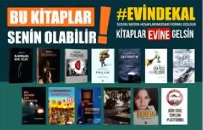 Evde kal, kitabın ağrılı yazarlardan olsun