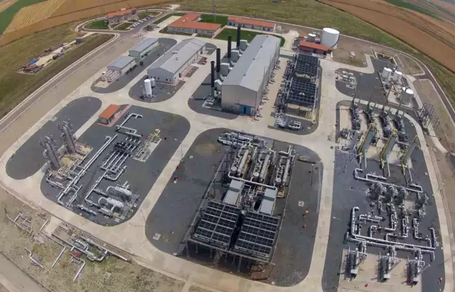 Tuz Gölü ve Silivri Doğal Gaz Depolama Tesislerinde 1,2 Milyar Metreküp Doğal Gaz Depolandı