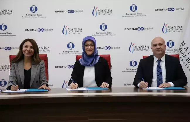 Manisa Celal Bayar Üniversitesi, Enerjisa Üretim ve EBRD ile İşbirliği Protokolü İmzaladı
