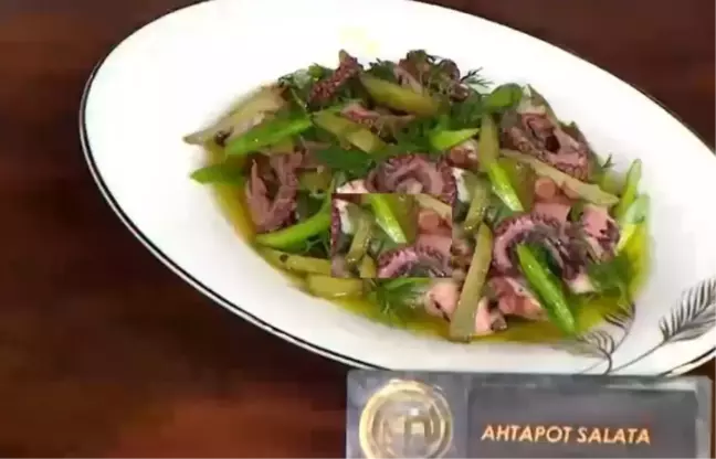 MasterChef Ahtapot Salata tarifi! En güzel Ahtapot Salata tarifi! Ahtapot Salata tarifi nasıl yapılır? Ahtapot Salata için malzemeler!