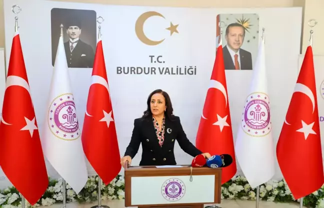 Burdur'un İlk Kadın Valisi Tülay Baydar Bilgihan Göreve Başladı