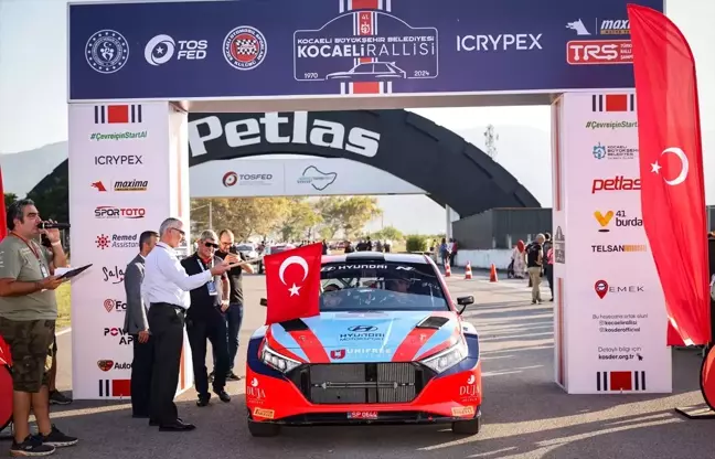 41. Kocaeli Rallisi'nin Seremonik Startı Verildi