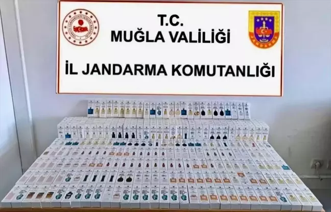 Muğla'da Gümrük Kaçağı 346 Şişe Parfüm Ele Geçirildi