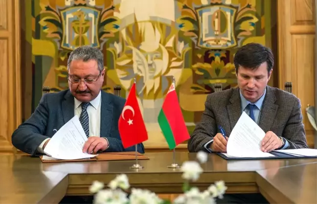 Erciyes Üniversitesi ile Belarus Devlet Üniversitesi Arasında 'Akademik İşbirliği Protokolü'...