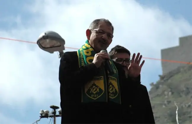 AK Parti'li Başkan Adayı Özhaseki, Kaleciklilerle Buluştu