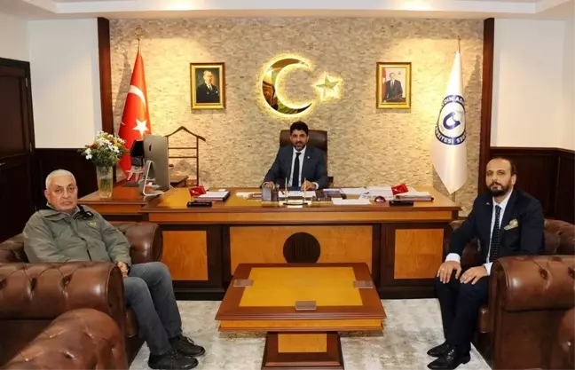 Yörük Ali Efe'nin torunundan ADÜ Rektörü Aldemir'e ziyaret