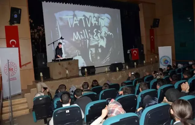 Tatvan'da 'kum sanatı, şiir ve müzik dinletisi' programı