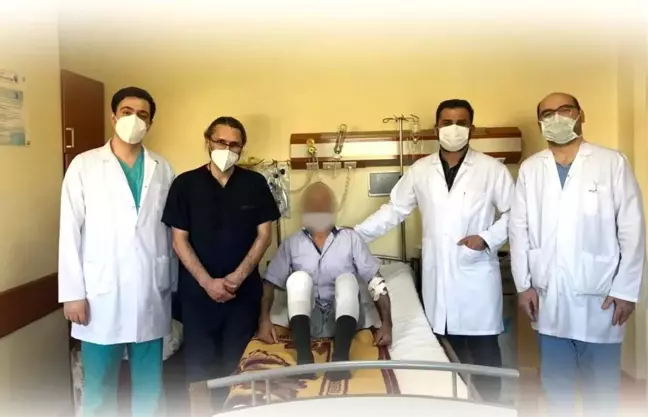 KEA Hastanesinde ilk kez diz kireçlenmesi ameliyatı yapıldı