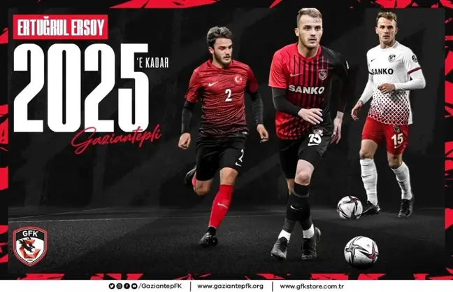 Ertuğrul Ersoy 2025'e kadar Gaziantep FK'da